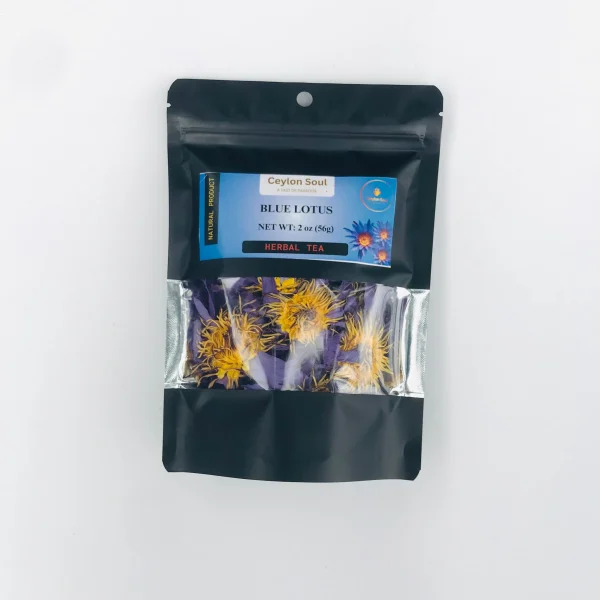 Blue Lotus Flowers in Bath Water