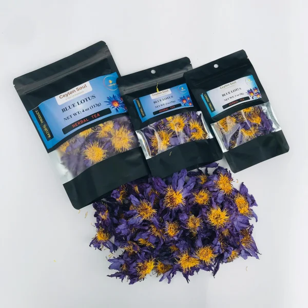 Blue Lotus Tea Brewing